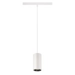 SLV 1006830 NUMINOS® S 48V TRACK, DALI, Pendelleuchte, weiß / chrom, 16 W, 980 lm, 2700 K, CRI 90, 55° 