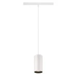 SLV 1006846 NUMINOS® S 48V TRACK, DALI, Pendelleuchte, weiß / schwarz, 16 W, 1030 lm, 3000 K, CRI 90, 55° 