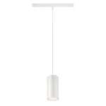 SLV 1006865 NUMINOS® S, 48V Pendelleuchte, Pendellänge 150 cm, 4000 K, 55°, DALI 2, matt weiß 
