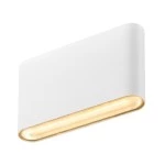 SLV 1007143 OVAL 14 WL, Wandaufbauleuchte 2700/3000 K, 6 W, weiß 
