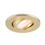 SLV 1007191 UNIVERSAL DOWNLIGHT Abdeckung, für Downlight IP20, schwenkbar, rund, gold matt 