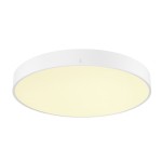SLV 1007301 MEDO® PRO 60, Wand- und Deckenaufbauleuchte, rund, 3000/4000 K, 39 W, DALI, Touch, 80°, UGR <19, weiß 