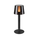 SLV 1007380 TAHA Leuchten-Set, Akku, IP65, 2700 K, dimmbar, schwarz 