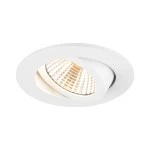SLV 1007385 NEW TRIA® 68, Deckeneinbauleuchte, 2700 K, 38°, IP 20, rund, weiß 