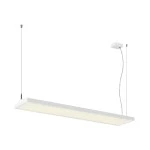 SLV 1007469 WORKLIGHT PRO 120, Pendelleuchte, 120 cm, 4000 K, DALI, Touch, weiß 