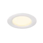 SLV 1007476 DOWNLIGHT V 100, Flat Cover, weiß 