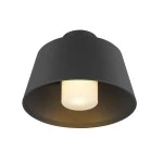 SLV 1007586 PHOTONI, Deckenaufbauleuchte, konisch, 1x max. 13 W, E27, schwarz 