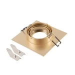 SLV 1007637 NEW TRIA® 75 XL, Deckeneinbauring, L: 11 B: 11 H: 2.6 cm, roségold 