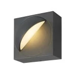 SLV 1007667 LID I, Wandaufbauleuchte, 2700/3000 K, 15 W, PHASE, 100°, anthrazit 