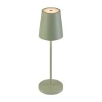 SLV 1007696 VINOLINA TWO, Tischleuchte, Akku, IP65, 2200/2700/3000 K, TOUCH, grün 