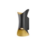 SLV 1007807 MODELA, Wandleuchte, up/down, 2700 K, PHASE, schwarz/gold 