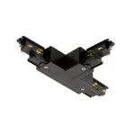 SLV 1007818 S-TRACK T-Verbinder, verstellbar, links, mit Einspeisemöglichkeit, DALI, PHASE, schwarz 