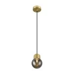 SLV 1007858 VARYT Glasschirm, Diamant smoke 