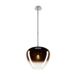 SLV 1007876 PANTILO CONVEX 40, Pendelleuchte, 150 cm, E27, max. 40 W, kupfer 