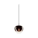 SLV 1007879 PANTILO CONVEX 29, Pendelleuchte, 250 cm, E27, max. 40 W, kupfer 