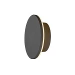 SLV 1007911 D-RING S, Wandleuchte, PHASE, 2700/3000 K, PHASE, IP65, schwarz 