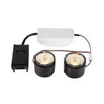 SLV 1008005 NEW TRIA® 155, DOUBLE LED-Modul, 2700 K, 38°, PHASE, schwarz 