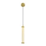 SLV 1008033 QUIMERA, Pendelleuchte, Pendellänge 150 cm, 2700/3000 K, PHASE, gebürstet messing 