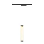 SLV 1008041 QUIMERA, 1~ Pendelleuchte, Pendellänge 150 cm, 2700 K, PHASE, dunkel bronze 