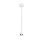 SLV 1008115 VARYT, Pendelleuchte, E14, Pendellänge 150 cm, 1x max. 6 W, weiß 