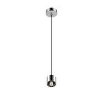 SLV 1008116 VARYT, Pendelleuchte, E14, Pendellänge 150 cm, 1x max. 6 W, chrom 