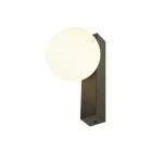 SLV 1008123 SUN, Wandaufbauleuchte, eckig, 1x max. 40 W, LED-Leuchtmittel, G9, PHASE, schwarz 