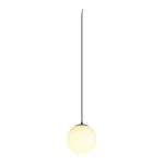 SLV 1008139 SUN 20, Pendelleuchte, E27, offenes Kabelende, 1x max. 40 W, matt schwarz 