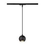 SLV 1008168 LIGHT EYE® 90, 1~ Pendelleuchte, GU10, Pendellänge 150 cm, 1x max. 6 W, matt schwarz 