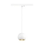 SLV 1008177 LIGHT EYE® 150, 3~ Pendelleuchte, GU10, Pendellänge 150 cm, 1x max. 13 W, matt weiß 