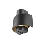 SLV 1008197 PHOTONI CYL, Wandaufbauleuchte, zylindrisch, 1x max. 13 W, E27, schwarz 