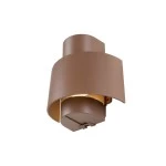 SLV 1008198 PHOTONI CYL, Wandaufbauleuchte, zylindrisch, 1x max. 13 W, E27, rost 