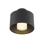 SLV 1008199 PHOTONI CYL, Deckenaufbauleuchte, zylindrisch, 1x max. 13 W, E27, schwarz 