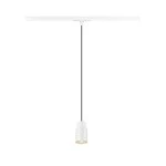 SLV 1008256 PURI 2.0 Tube, 1~ Pendelleuchte, GU10, Pendellänge 200 cm, 1x max. 6 W, weiß 