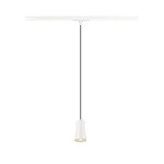 SLV 1008260 PURI 2.0 Cone, 1~ Pendelleuchte, GU10, Pendellänge 200 cm, 1x max. 6 W, weiß 