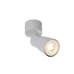 SLV 1008295 PURI 2.0 Dome, Wand- und Deckenaufbauleuchte, 1x max. 6 W GU10, grau 