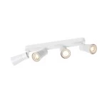 SLV 1008350 PURI 2.0 Cone, Wand- und Deckenaufbauleuchte, long, 4 x max. 6 W GU10, weiß 