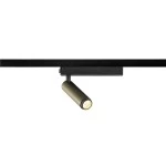 SLV 1008398 GRIP! S, 1~ Spot, zylindrisch, 3000 K, 11 W, PHASE, 29°, bronze / schwarz 