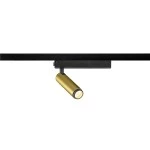 SLV 1008399 GRIP! S, 1~ Spot, zylindrisch, 3000 K, 11 W, PHASE, 29°, gold / schwarz 