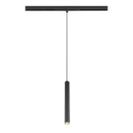 SLV 1008456 GRIP! S, 48V Pendelleuchte, Pendellänge 200 cm, 2700 K, 29°, DALI, schwarz / gold 
