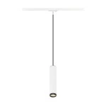 SLV 1008469 GRIP! L, 1~ Pendelleuchte, GU10, Pendellänge 200 cm, 1x max. 6 W, weiß / schwarz 