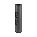 SLV 1008474 M-POL 60 Pole, Poller, zwei Steckdosen, anthrazit, 53,4 cm 