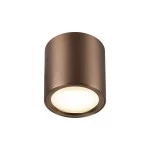 SLV 1008620 OCULUS, Deckenaufbauleuchte, rund, 2000-3000 K, 11 W, Dim-to-Warm, PHASE, 100°, dunkel kupfer 
