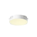 SLV 1008632 MEDO® 40, Deckeneinbauleuchte, frameless, 3000/4000 K, 80°, IP20, rund, weiß 