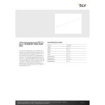 SLV 1008685 10er Verpackung LED Tube V T8 EM/M 1500 22 W 865 