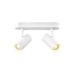 SLV 1008716 NOBLO®, Wand- und Deckenaufbauleuchte, double, rund, 2700 K, 12 W, PHASE, 32°, weiß 