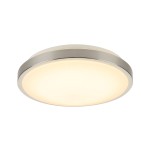 SLV 155156 MARONA Deckenleuchte LED 3000K rund aluminium gebürstet 4x3W 