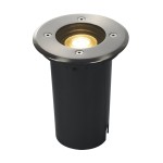 SLV 227680 SOLASTO Outdoor Bodeneinbauleuchte LED GU10 51mm IP67 rund edelstahl max. 6W 