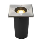 SLV 227684 SOLASTO Outdoor Bodeneinbauleuchte LED GU10 51mm IP67 eckig edelstahl max. 6W 