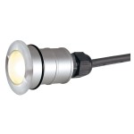 SLV 228332 POWER TRAIL-LITE® Outdoor Bodeneinbauleuchte LED 3000K IP67 rund edelstahl 316 