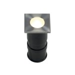 SLV 228342 POWER TRAIL-LITE® Outdoor Bodeneinbauleuchte LED 3000K IP67 eckig edelstahl 316 